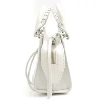 Balenciaga City White Handbag Neo Leather
